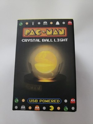 NIB Immerse Yourself  PAC - MAN CRYSTAL BALL LIGHT usb powered Christmas Gift 