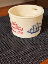Vintage Old Spice Shaving Mug featuring the "Ship Grand Turk Salem 1786".
