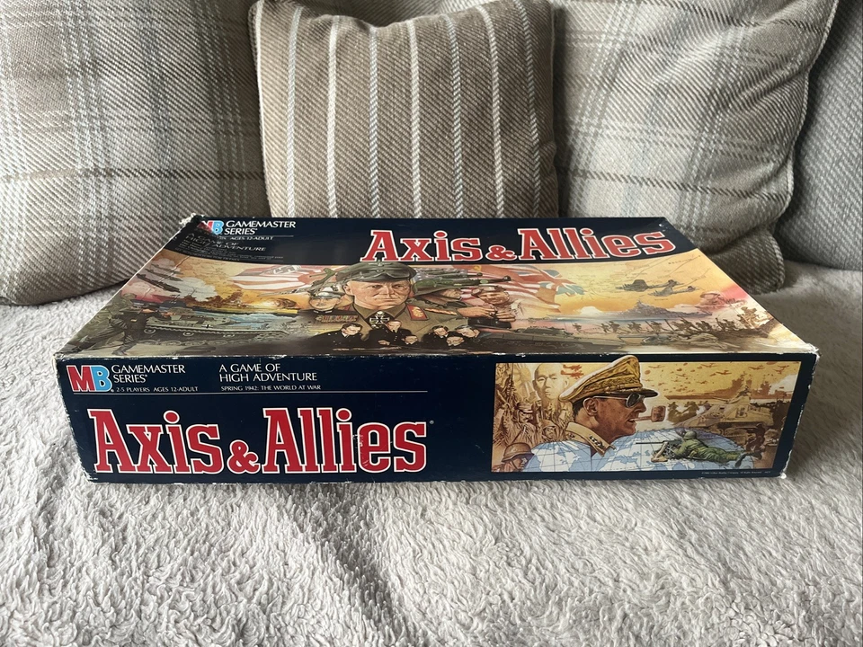 Milton Bradley Vintage 1984 Axis & Allies Spring 1942 Board Game Unused - Image 2 of 4