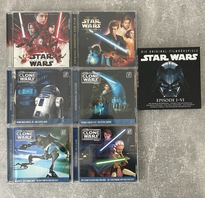 Star Wars - Episode 1 - 6  Film Hörspiele + weitere Star Wars Hörspiele