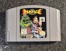 Midway Rampage World Tour (Nintendo 64 N64) NTSC-U/C 1997 T Multiplayer