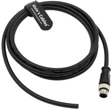 M12 Industrial Sensor Cable A Code 4Pin Aviation Connector Electrical Shielded