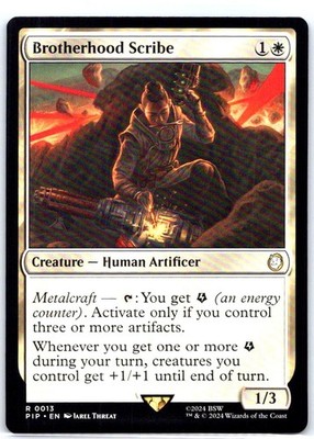 #13 Brotherhood Scribe Universes Beyond: Fallout Rare