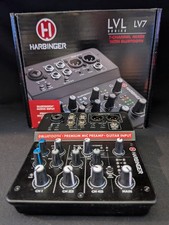 Harbinger LV7 7-Channel Analog Mixer Bluetooth - Excellent Cond, Original Box &
