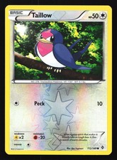 Taillow 112/149 Boundaries Crossed Common Reverse Holo Pokemon Card