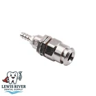 DCI 0006 Dental Air And Water Quick Disconnect QD Female Panel Mount w/shut off