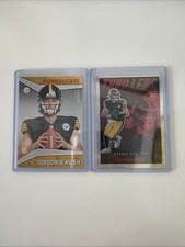 2022 Rookies &amp; Stars Kenny Pickett Steelers RC Lot - Orange /125 &amp; Silver Prizm