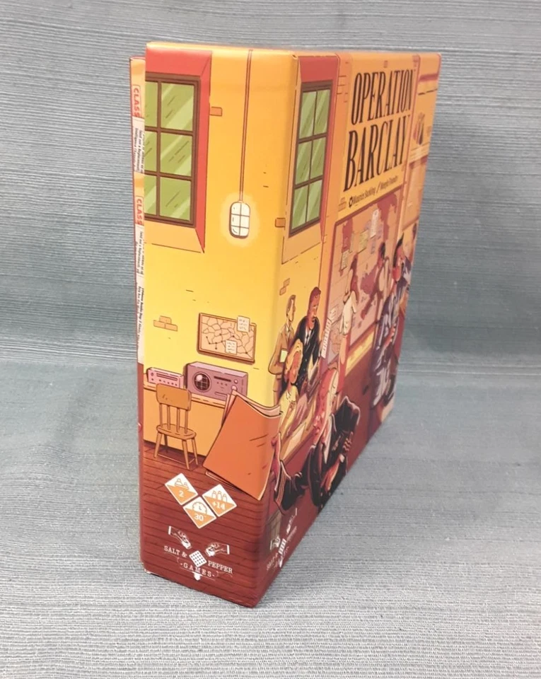 Operation Barclay Board Game ~ Gamefound Edition Unplayed ~ Open NEW Shrink Wrap - Image 2 of 4