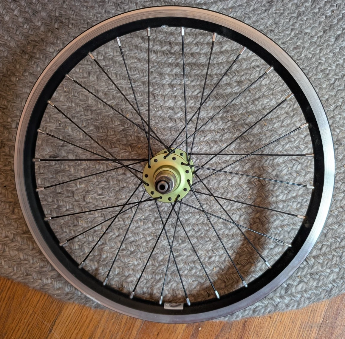 Brompton 2 speed rear wheel with limited edition green hub | eBay
