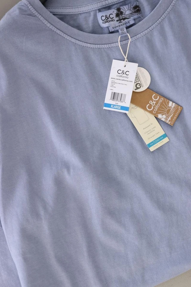 C&C california T-Shirt Regular Shirt für Damen Gr. 44, XL neu mit Etikett blau - Bild 4 von 4