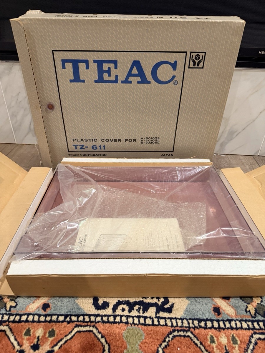 茶 teressa TEAC TZ-611 Plastic Dust Cover NEW NOS for A-6010SL A-7010SL A