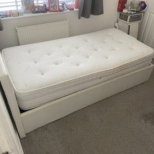 Single Bed with Mattress Storage and Headboard