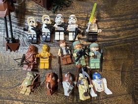 Lego Star Wars: Ewok Village set (10236) With Instructions, 15 Minifigures