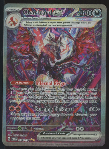 2024 Pokemon Paf En Special Illustration Rare #234 Charizard Ex
