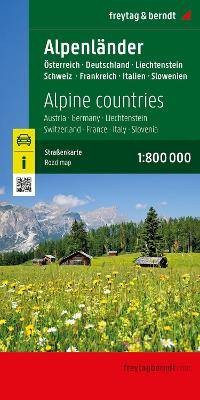 Alpenländer Straßen- und Freizeitkarte, ,