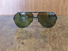 VINTAGE CARRERA PORSCHE DESIGN 5627 BLACK PILOT SUNGLASSES AUSTRIA 59/15 629