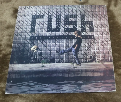LP RUSH Roll The Bones 1991 First Pressing Inner Sleeve HEAR