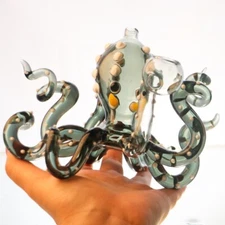 Octopus Tentacles Rig Handmade Glasswork w/Bowl