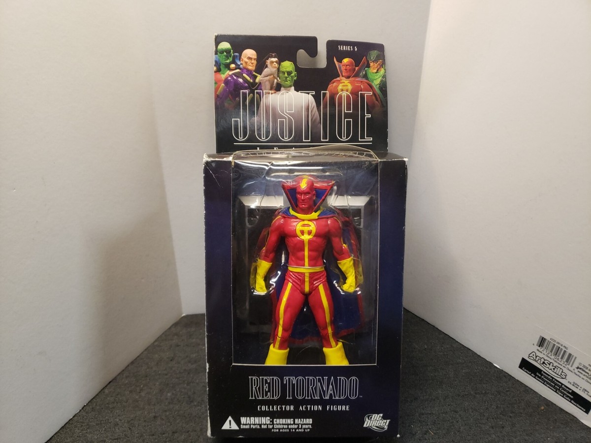 Red Tornado / DC Justice League (series 5) Designed by Alex Ross