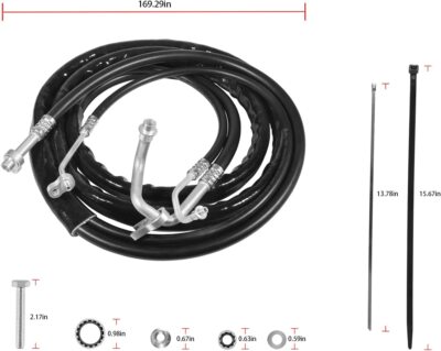 AT34653 Rear AC Line Kit For Acadia, Traverse, Enclave, Outlook 2007-2017