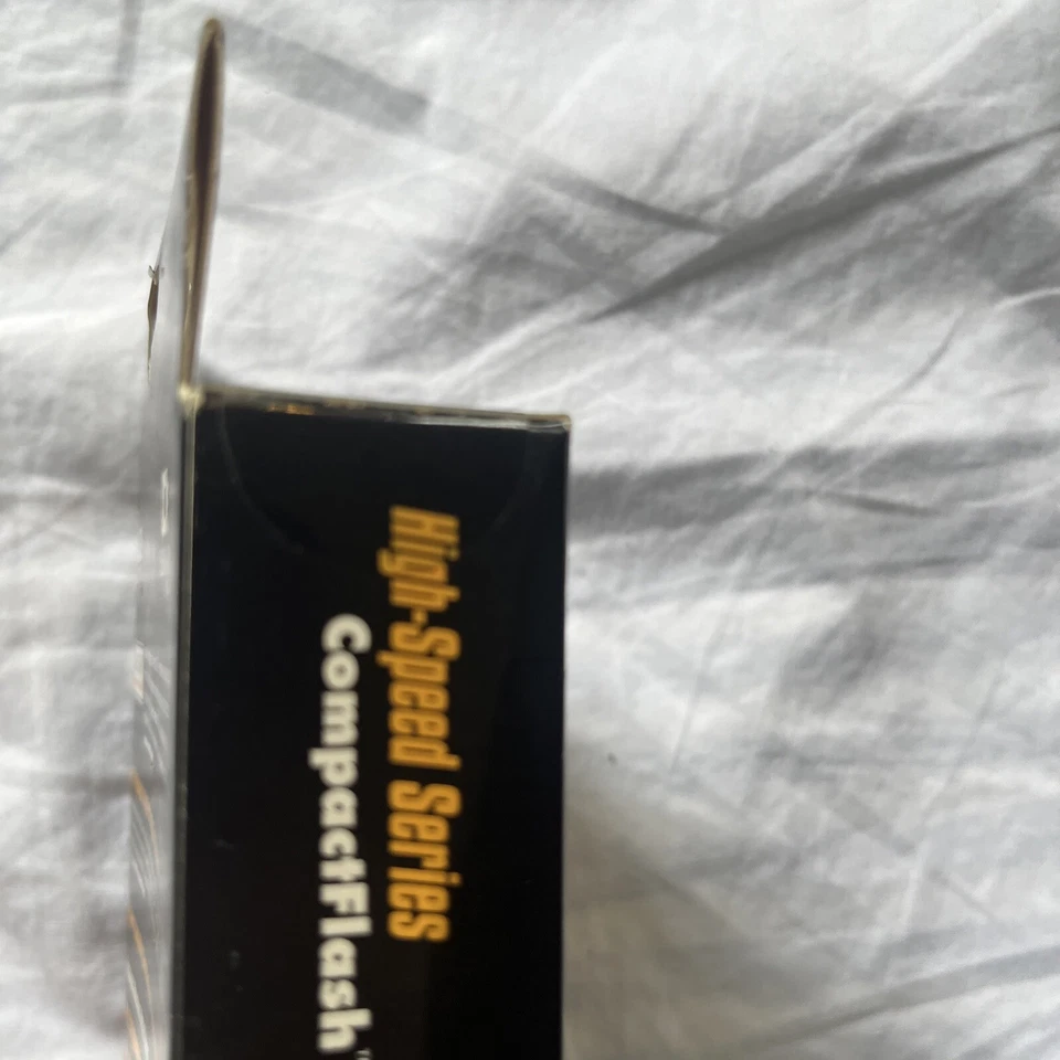 Vintage Lexar 256MB Compact Flash memory card IBM With Case New / Sealed - Image 4 of 4