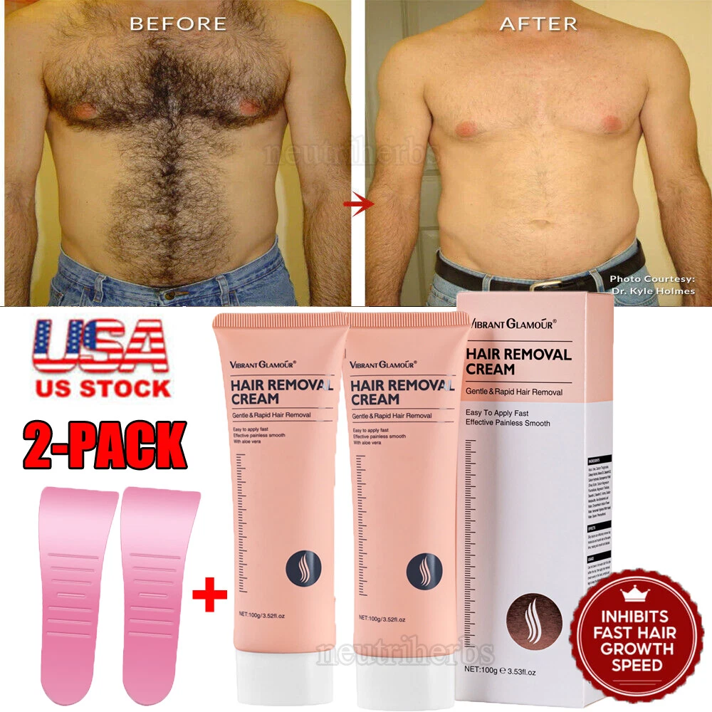 Permanent Hair Removal Cream Painless Legs Pubic Armpit Depilatory
