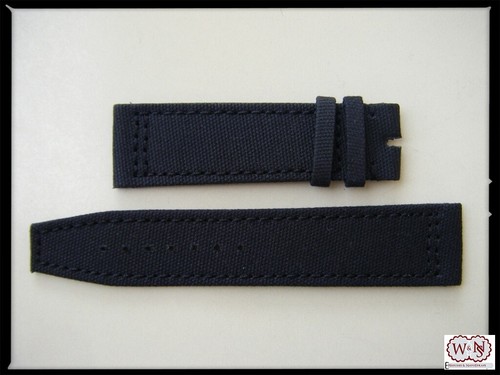 Cinturino in Cordura nero 22/20 per IWC | eBay