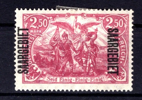Saar 43c Rare Color MH BPP (T1610
