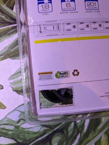 LOT Of 2 - Ultra Xfinity Surge Protector And Extension Cord Kit - 6 Outlets - Picture 3 of 4
