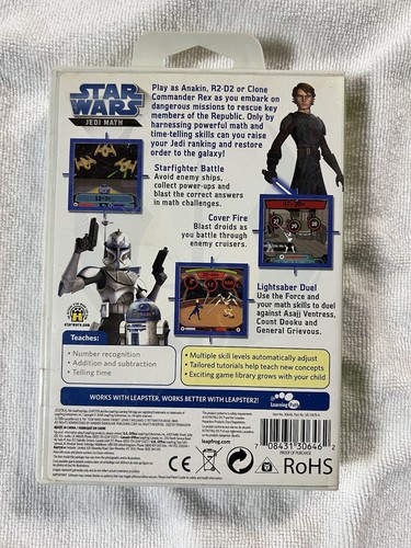 Leapfrog Leapster Learning Games Star Wars Jedi Math, School House Rocks Grammar - Picture 7 of 9
