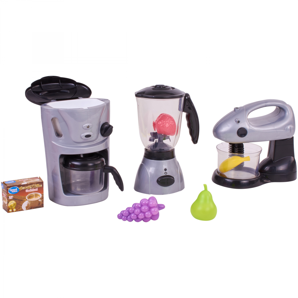 play kitchen with coffee maker