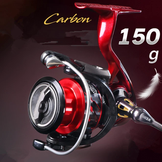 Hi Speed Spinning Reel Ultralight Saltwater Carbon Fishing Reel