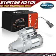 1x Starter Motor for Infiniti G20 Nissan 200SX 1997 1998 Sentra 1.4KW 12V CW 8T
