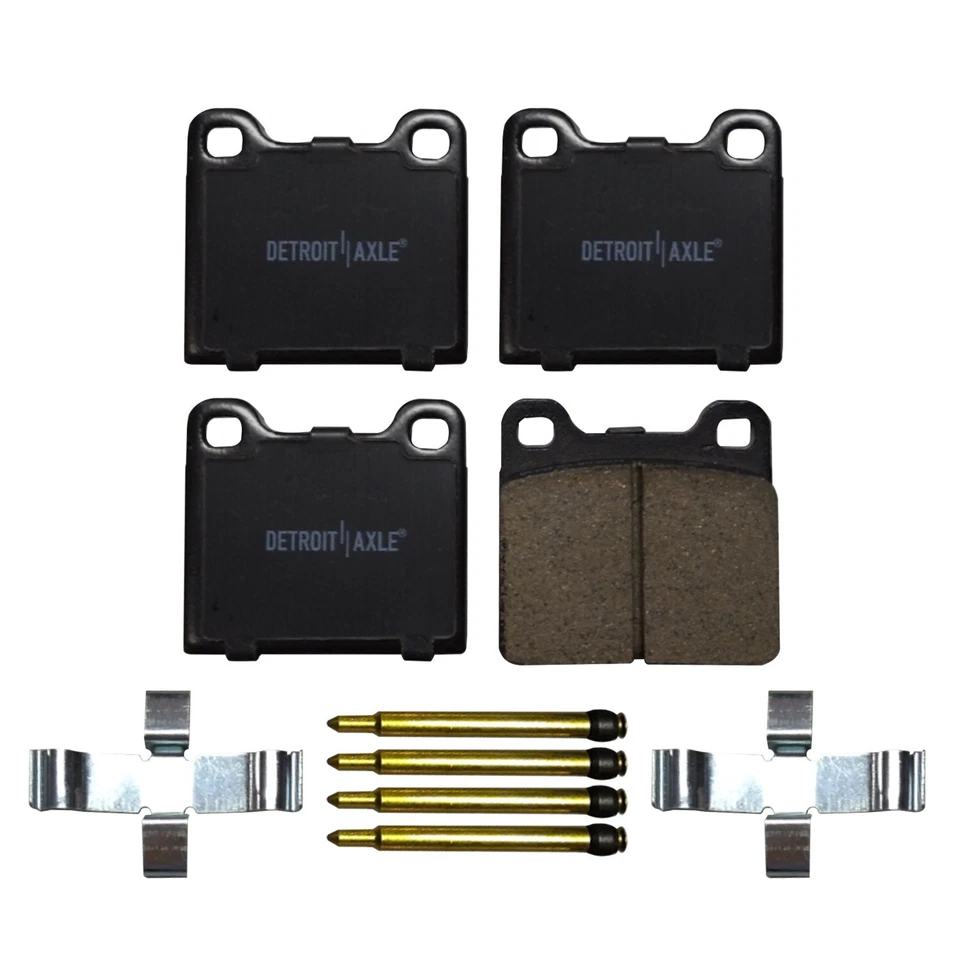 Pastillas de freno de cerámica traseras + herrajes para Volvo V70 S70 C70 960 940 850 760 740 240 Foto 3 de 4