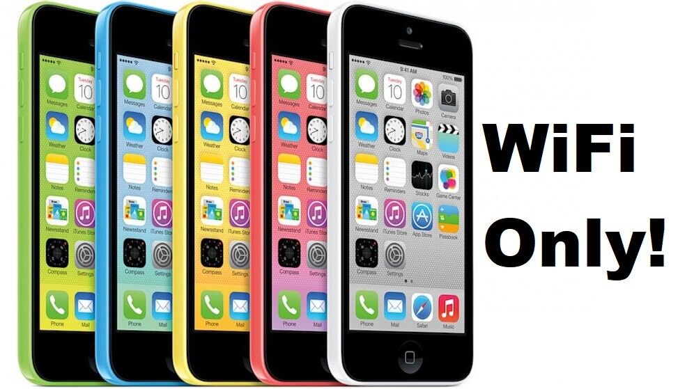 Apple iPhone 5c - 8GB 16GB 32GB - ALL COLORS - WiFi Only&excl;