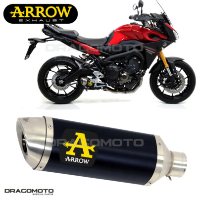 Silenziatore YAMAHA MT-09 2015 2016 ARROW ALU Nero THUNDER