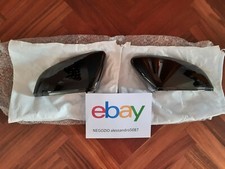 AUDI A3 S3 8Y 2020-2023 SPECCHIETTI CALOTTE RETROVISORI NERO LUCIDO RS3 S LINE 