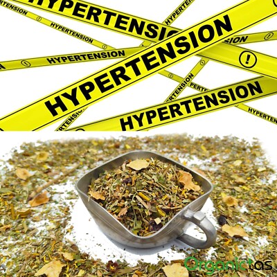 Organic 24 Herbs HYPERTENSION Tea - Natural Supplement to reduce Blood Pressure