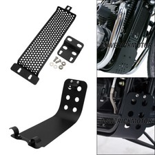Placa Protector Motor Aceite Cove Fit Thruxton Scrambler 900 T100 110th SE 01-15 Negro