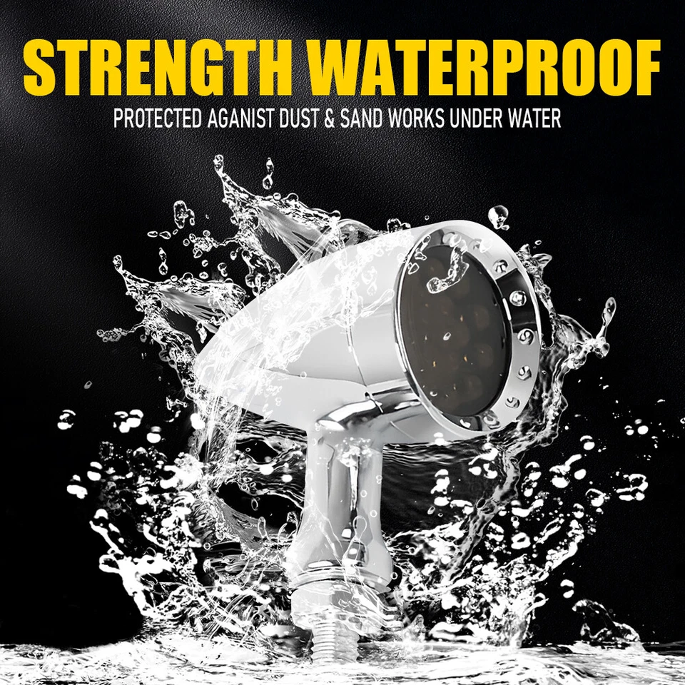 2x Amber Turn Signal Lights for Suzuki Boulevard C109R C50 C90 S 40 50 83 Chrome - Image 2 of 4