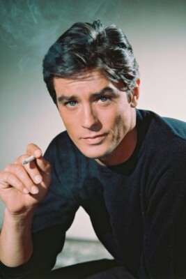 Alain Delon Striking Studio 24x36 inch Poster