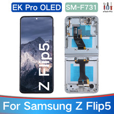 Green For Samsung Galaxy Z Flip5 F731U/W OLED Display Touch Screen Replacement