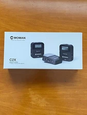 Wireless Lavalier Microphone Moman C2X 2.4GHz Mic for DSLR Camera Phone Laptop