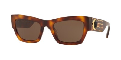 Womens Versace Havana Italy 52mm Sunglasses Versace Women main image 3