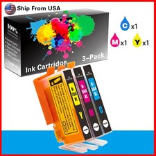 3PK 564 564XL Ink Cartridge for Officejet 4620 DeskJet 3522 Printer