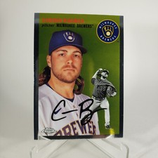 2023 Chrome Platinum Anniversary Base #230 Corbin Burnes  Milwaukee Brewers