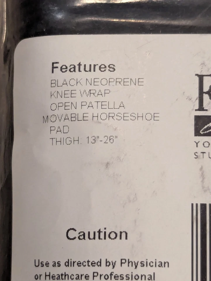 Freeman Orthotics 环绕式护膝 Neopreme 型号 662 尺寸 1 — 第 3/4 张图片