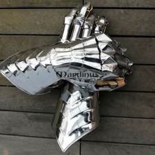 Medieval Knight Armor Gothic Gauntlets Gloves Warrior Armor Design