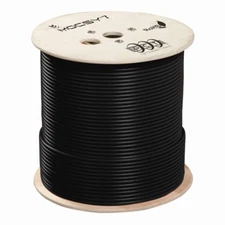 PCT International A660-BVV 60% braid RG6, In-house cable 1000 FT