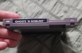 "GHOSTS  N GOBLINS" ... ~ORIGINAL VINTAGE NES CARTRIDGE~ ...  WORKS GREAT